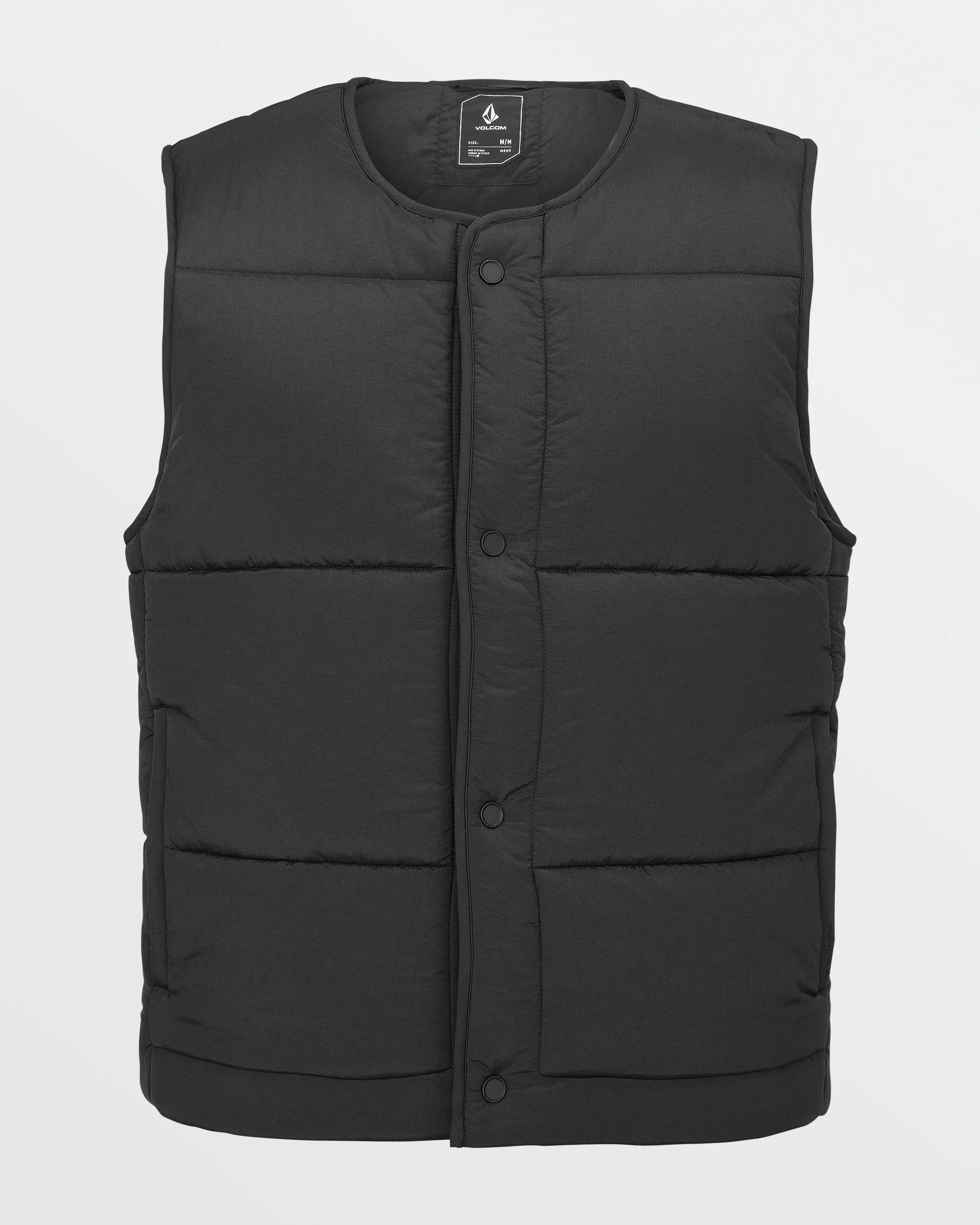 Mens Layered Up Vest - Black