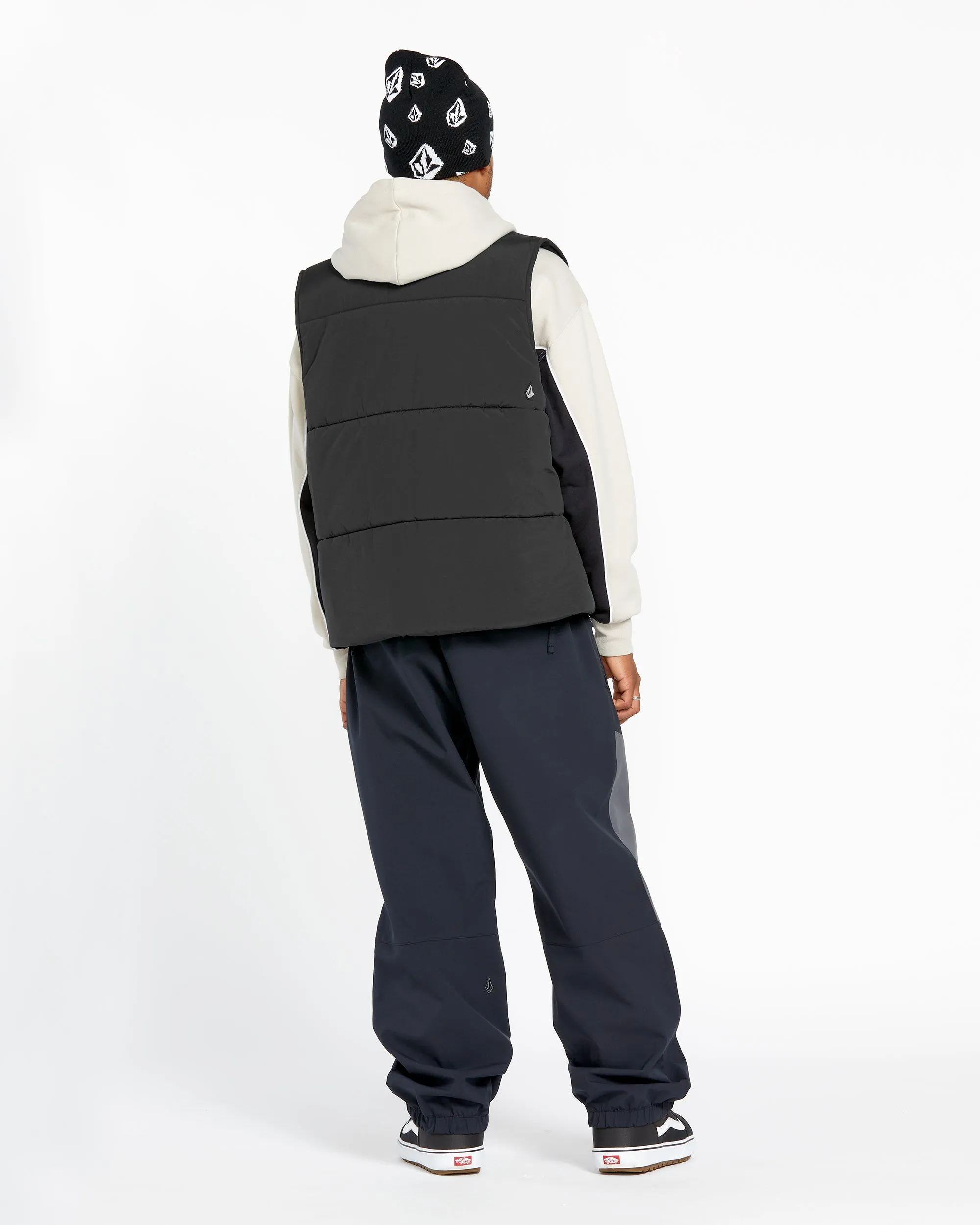 Mens Layered Up Vest - Black