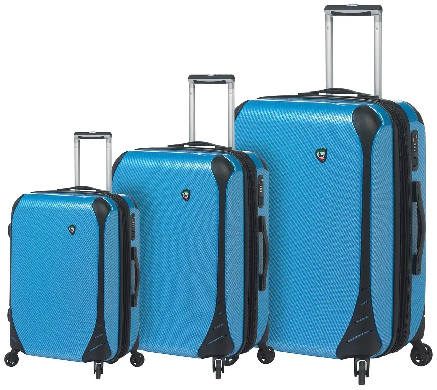 Mia Toro Fibre di Carbonio Largo 3-Piece Luggage Set 