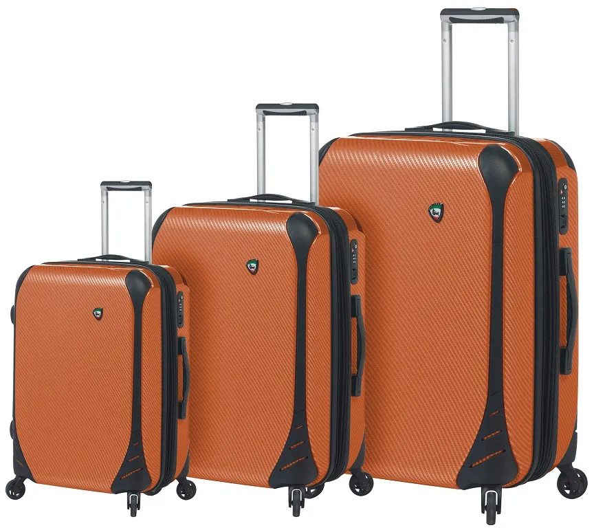 Mia Toro Fibre di Carbonio Largo 3-Piece Luggage Set 