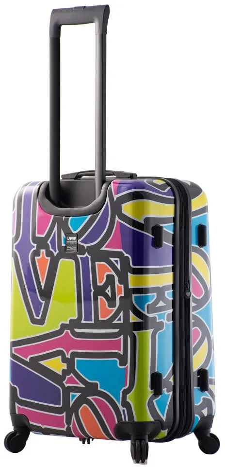 Mia Toro Love Collection Pop 3-Piece Luggage Set 