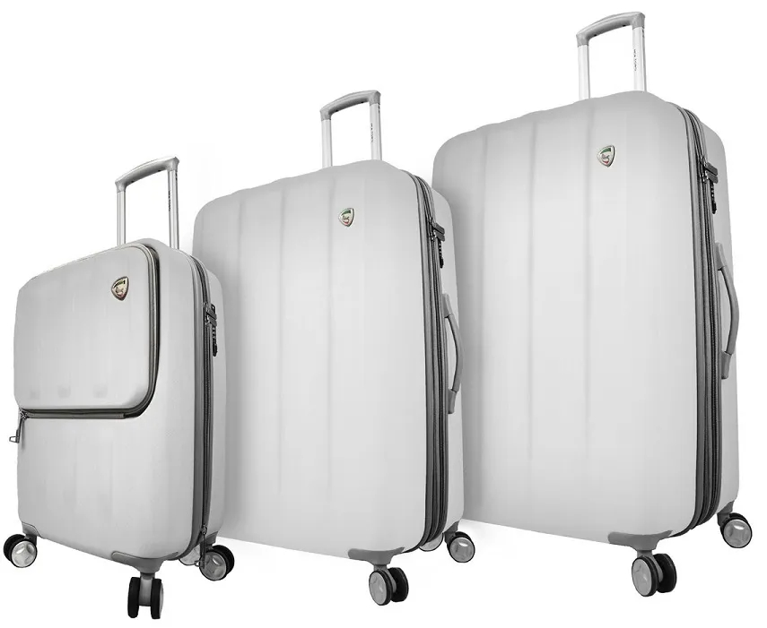 Mia Toro Mezza Tasca 3-Piece Luggage Set 