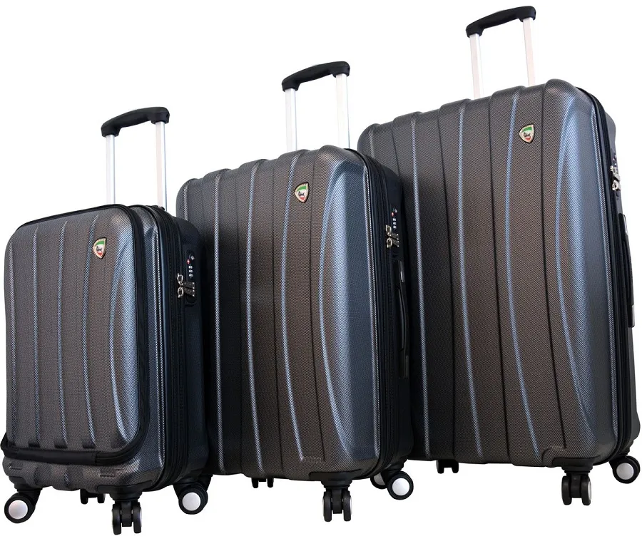 Mia Toro Tasca Fusion 3-Piece Luggage Set 