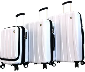 Mia Toro Tasca Fusion 3-Piece Luggage Set 