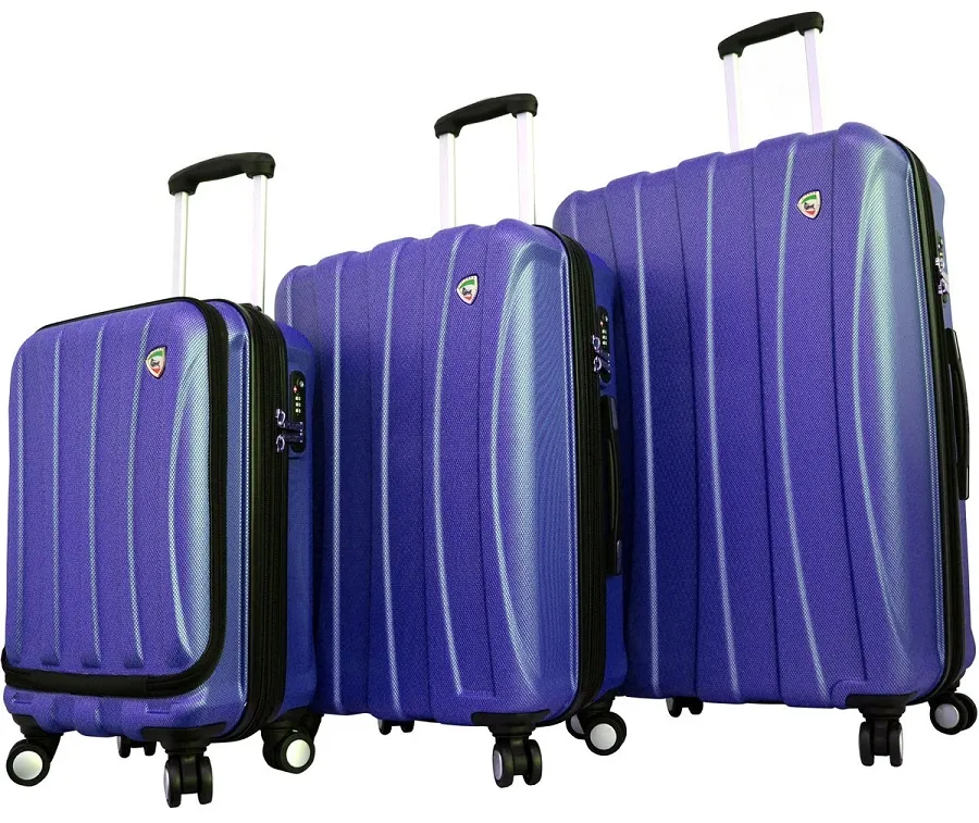 Mia Toro Tasca Fusion 3-Piece Luggage Set 