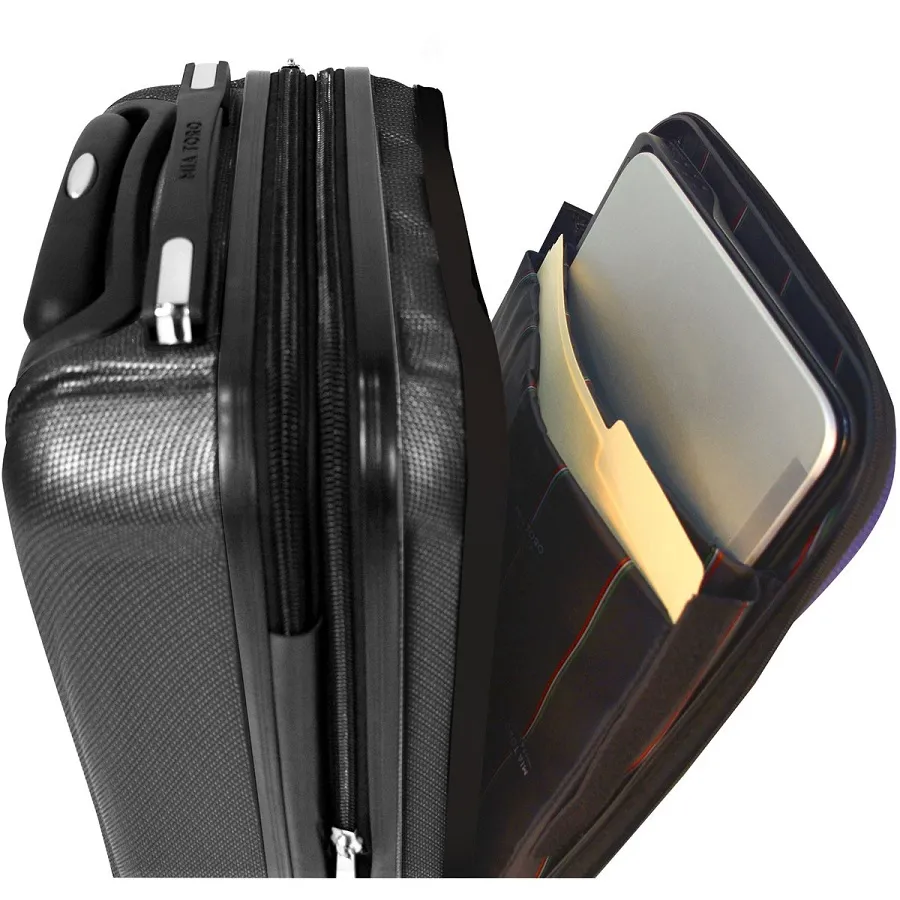 Mia Toro Tasca Fusion 3-Piece Luggage Set 