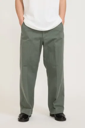 MIL Trousers Herringbone Sage