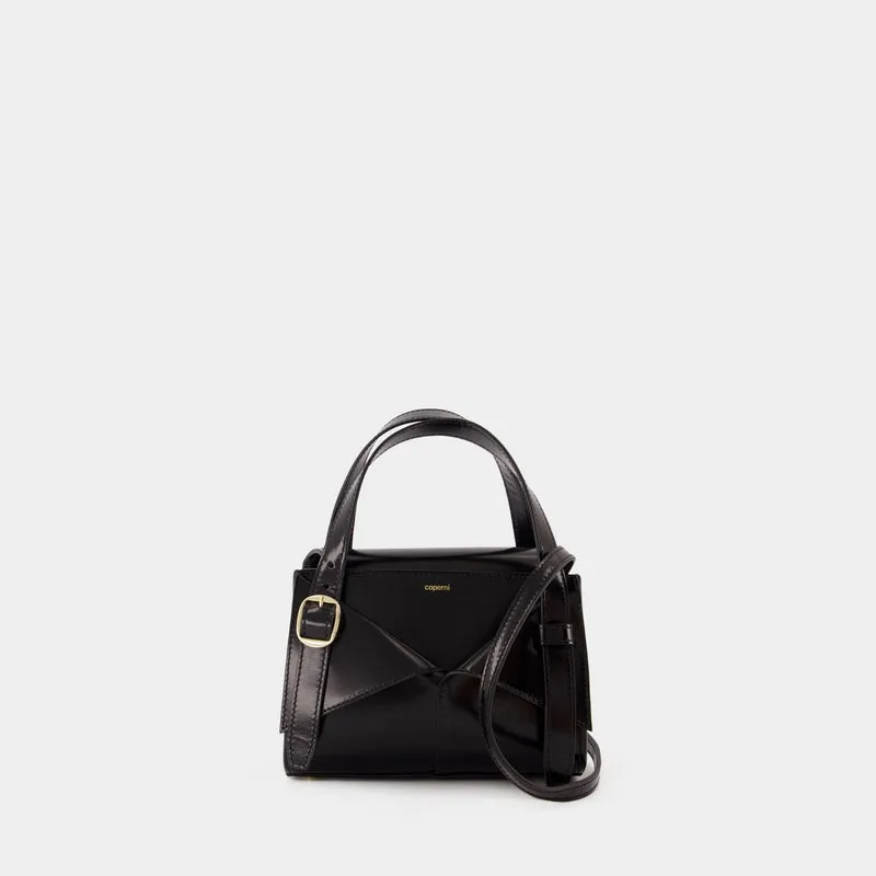 Mini Belt Bag - Coperni - Leather - Black