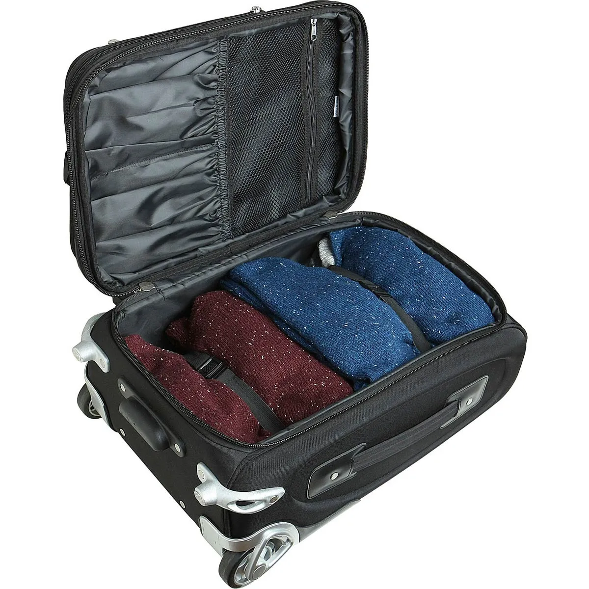 Mojo Sports Luggage 21In 2 Wheeled Carry On - Nfc South