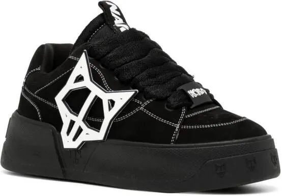 NAKED WOLFE Kosa Midnight low-top sneakers Black