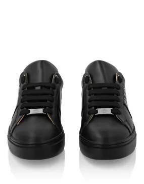 Nappa Leather Lo-Top Sneakers