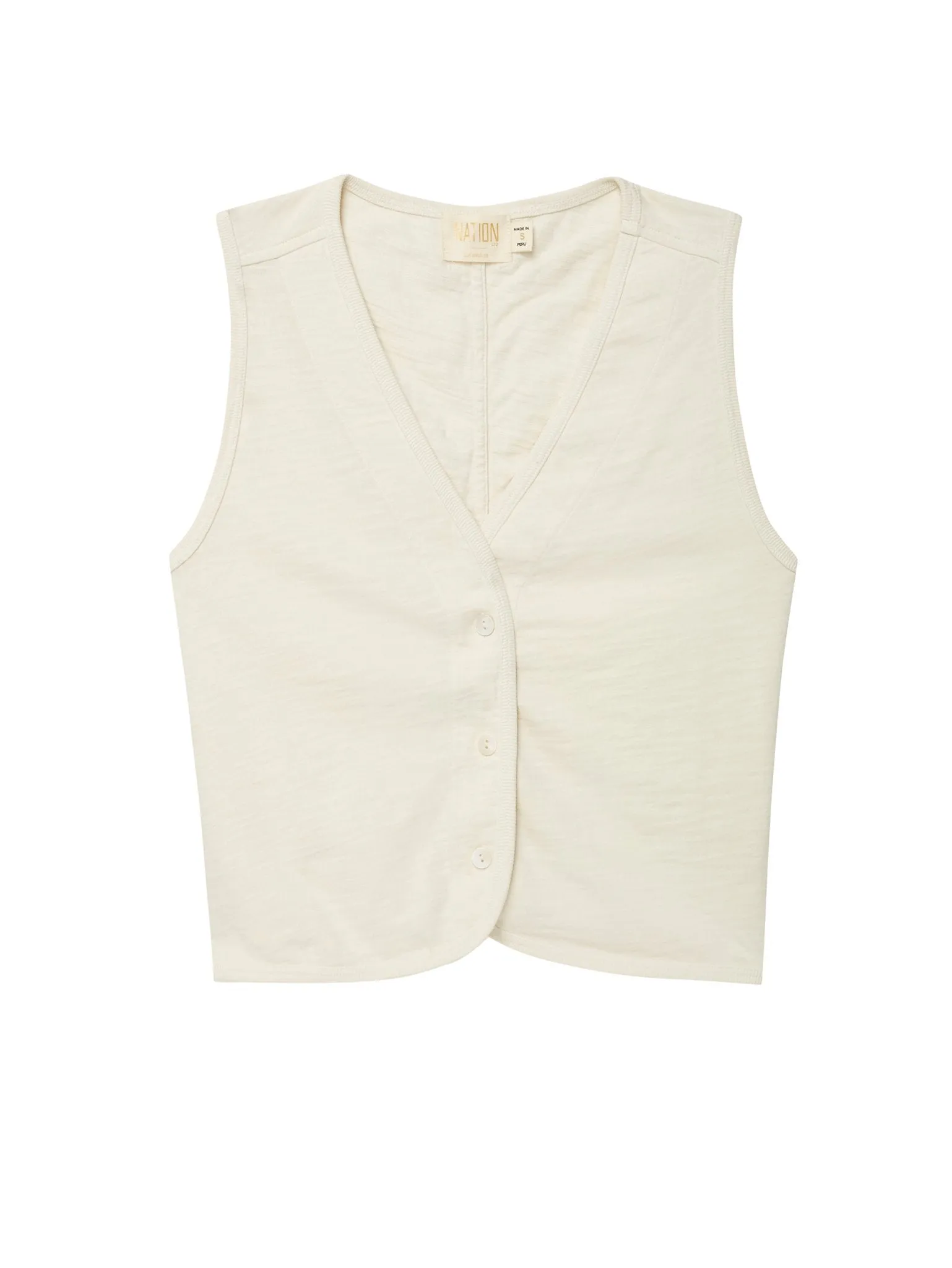 Nation Vienna Vest / Porcelain