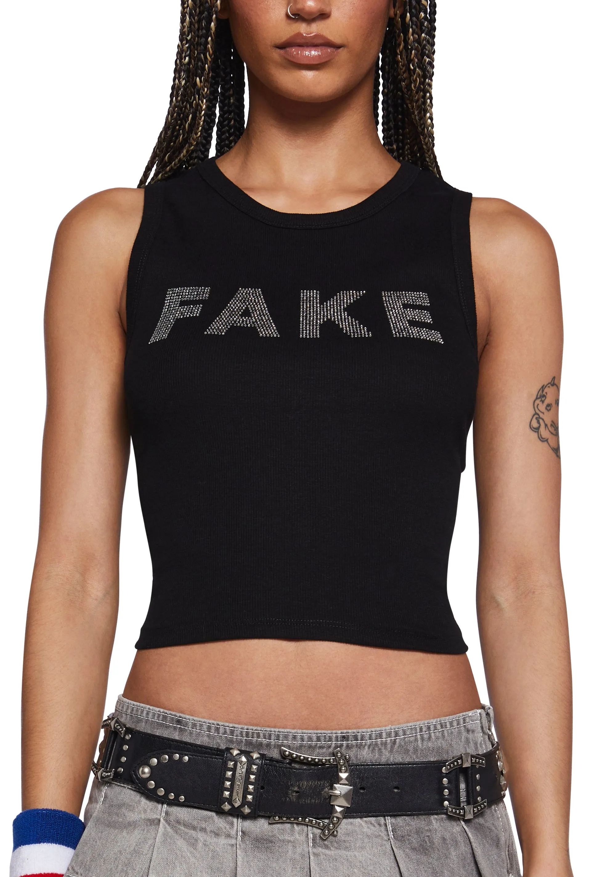 Not So Real Tank Top-