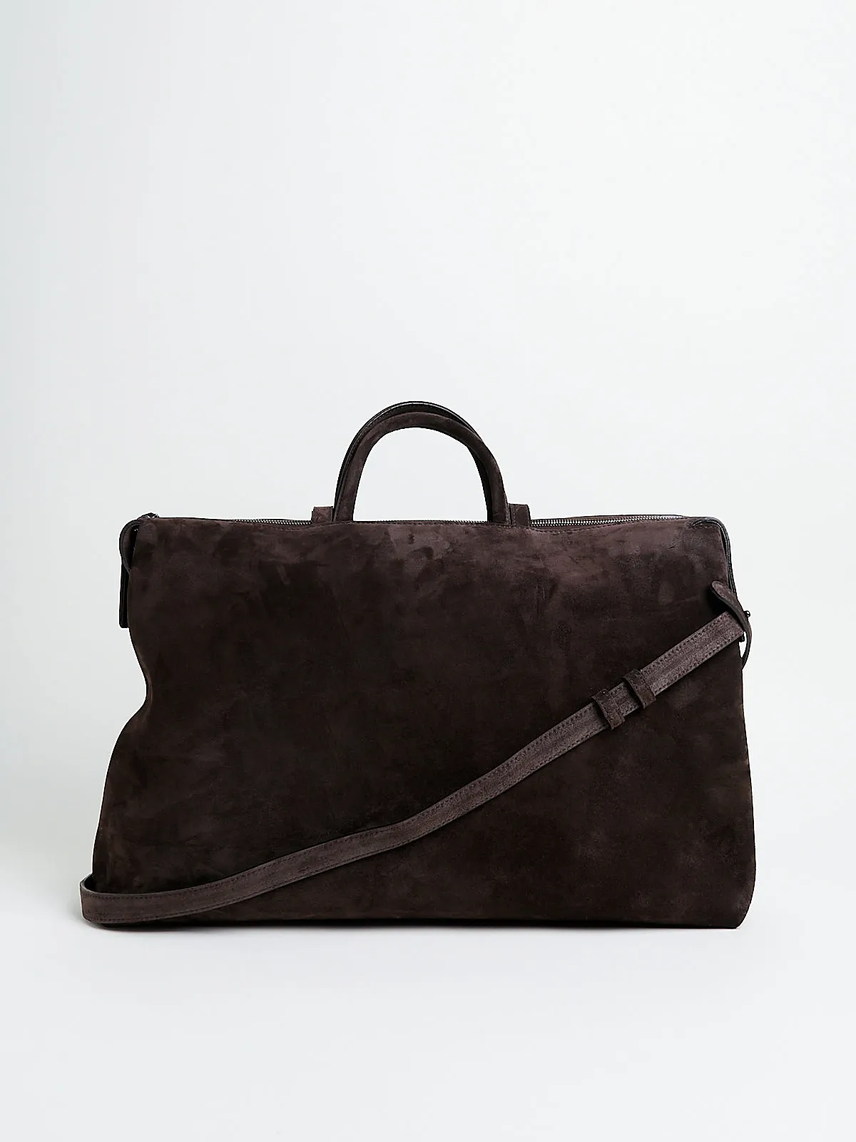 Orizzontale Bag in Dark Brown