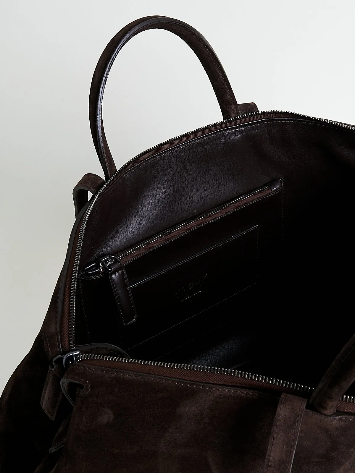 Orizzontale Bag in Dark Brown