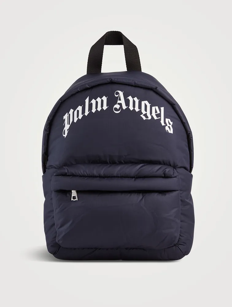 PALM ANGELS Curved Logo Little Backpack