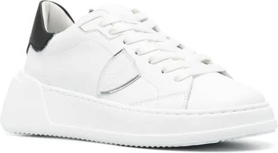 Philippe Model Paris Tres Temple low-top sneakers White