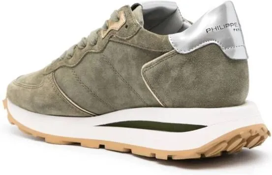 Philippe Model Paris Tropez Haute lace-up sneakers Green