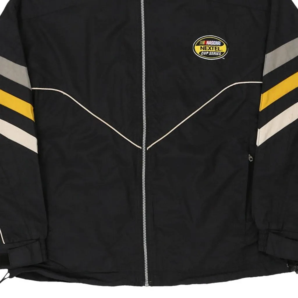 Pro Celebrity Nascar Jacket - Medium Black Nylon