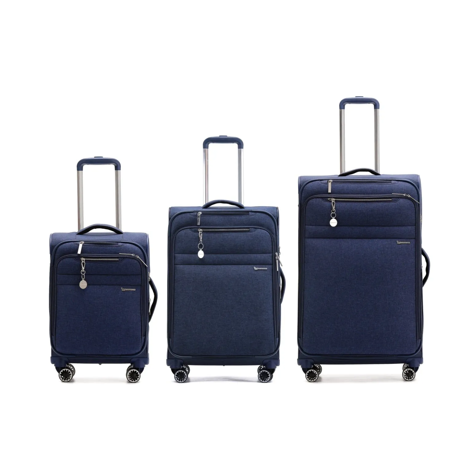 Qantas Adelaide Soft Luggage Set of 3 QF400SET