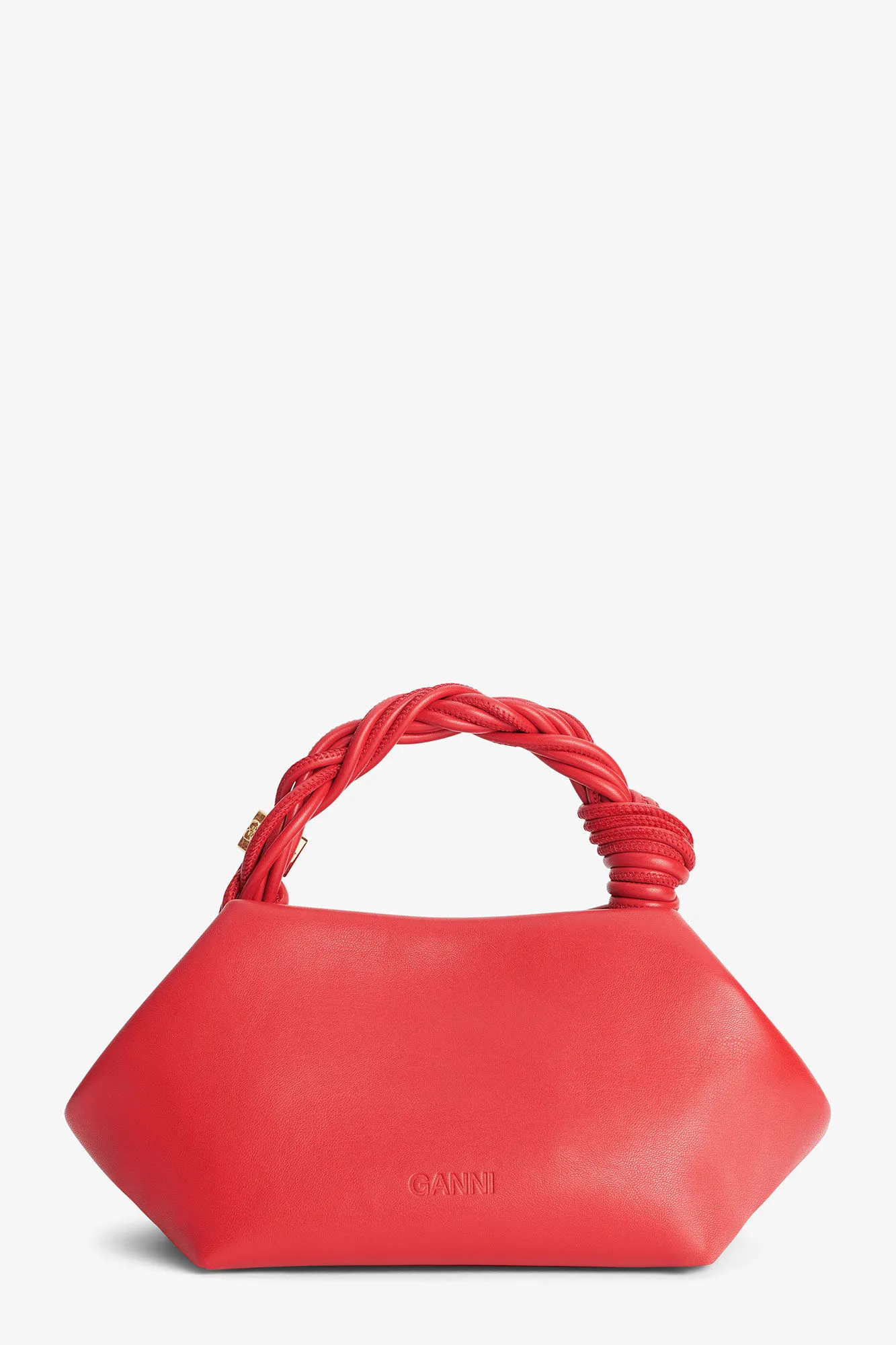 Red Small GANNI Bou Bag