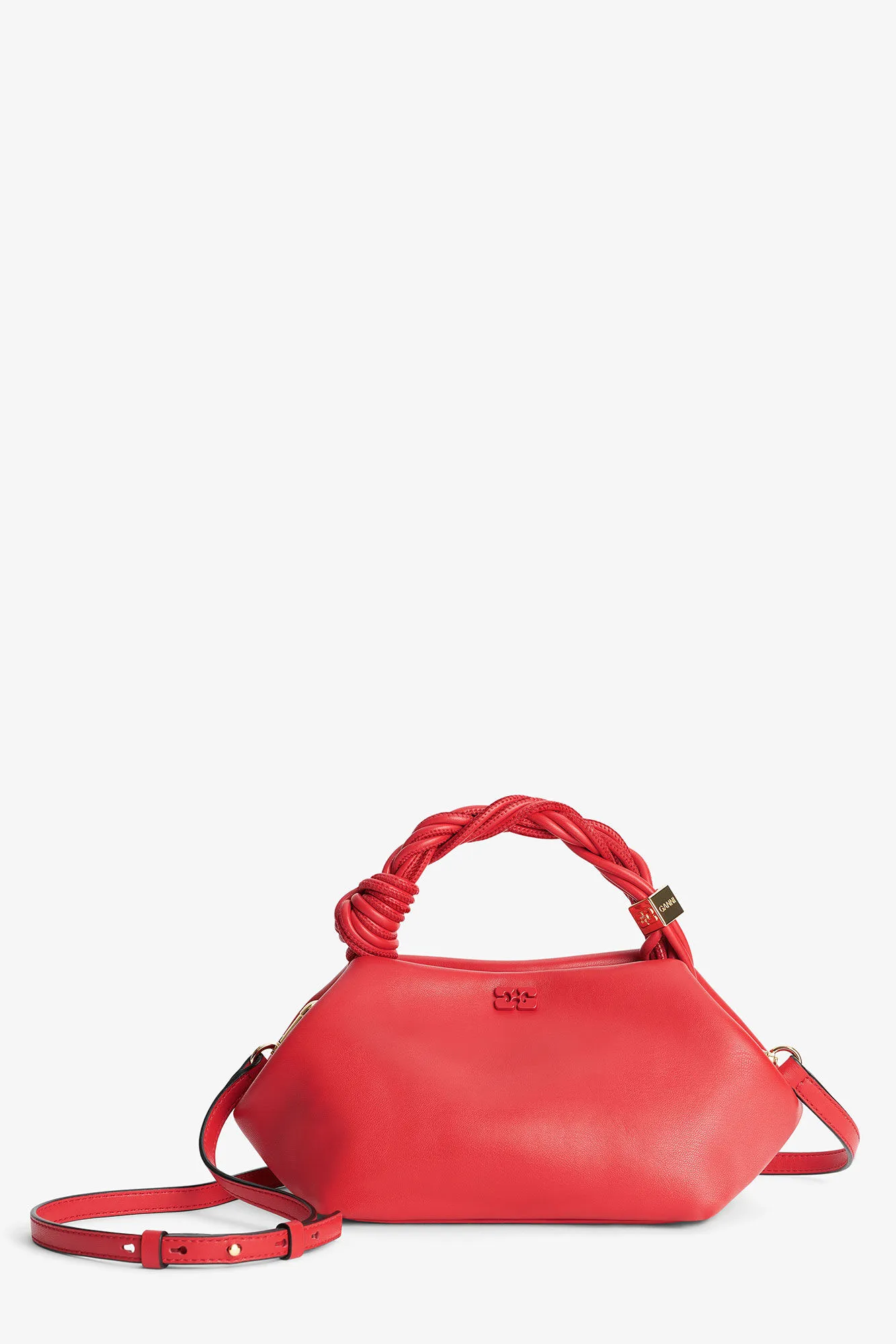 Red Small GANNI Bou Bag