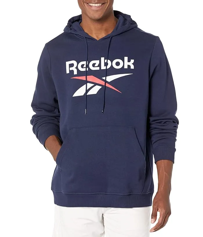 Reebok Identity Big Stacked Logo Hoodie Men's