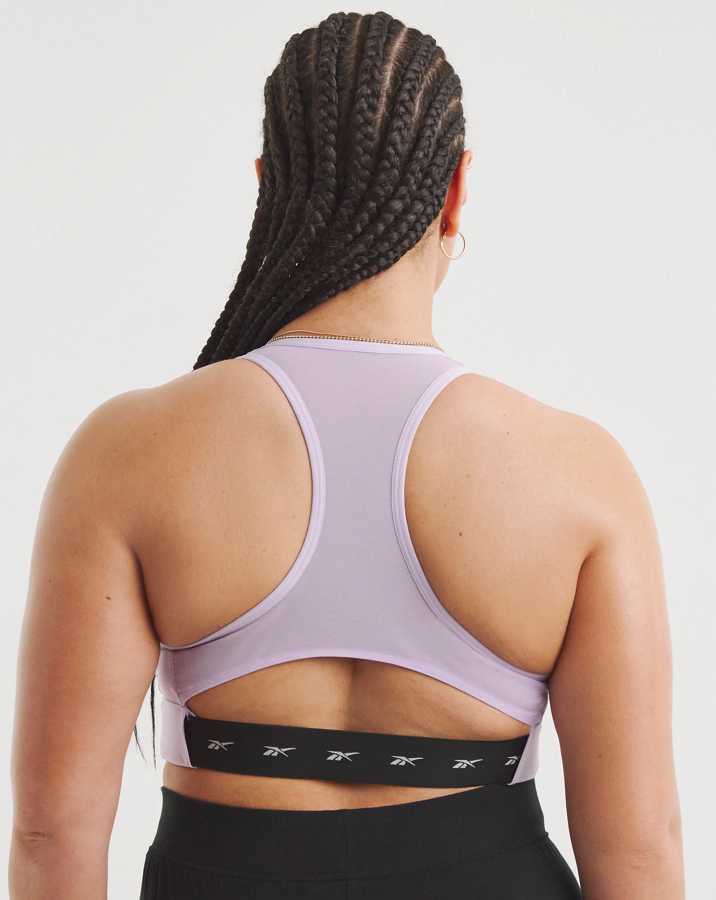 Reebok Lux Vector Racer Bra | Simply Be