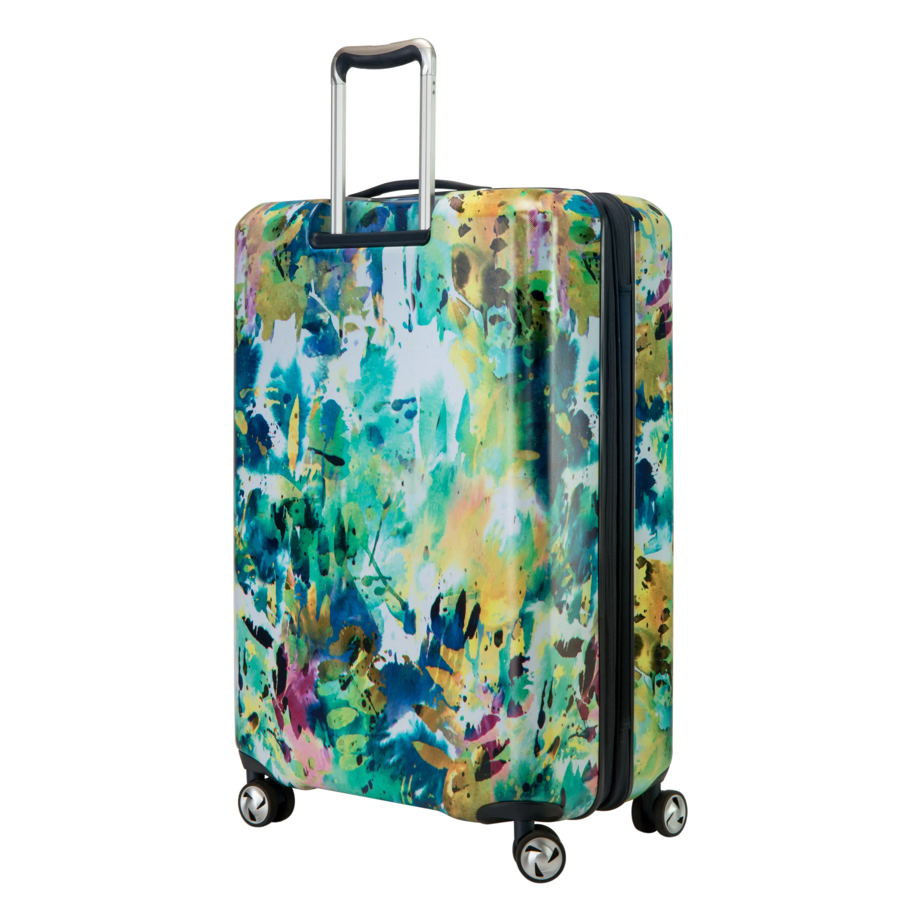 Ricardo Beverly Hills Beaumont Hardside Luggage with Spinner Wheels (Splash of Nature, Checked-Large 28-Inch)