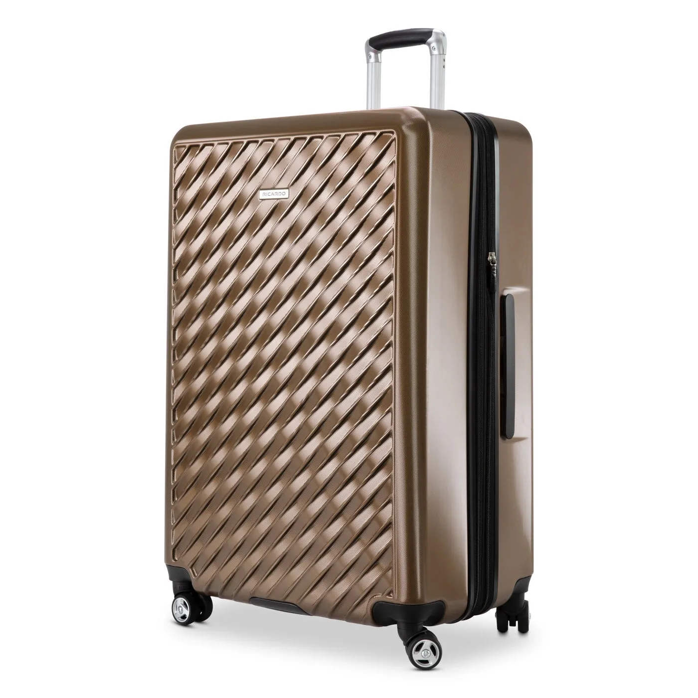 Ricardo Beverly Hills  Melrose Hardside Large Checked Spinner Luggage