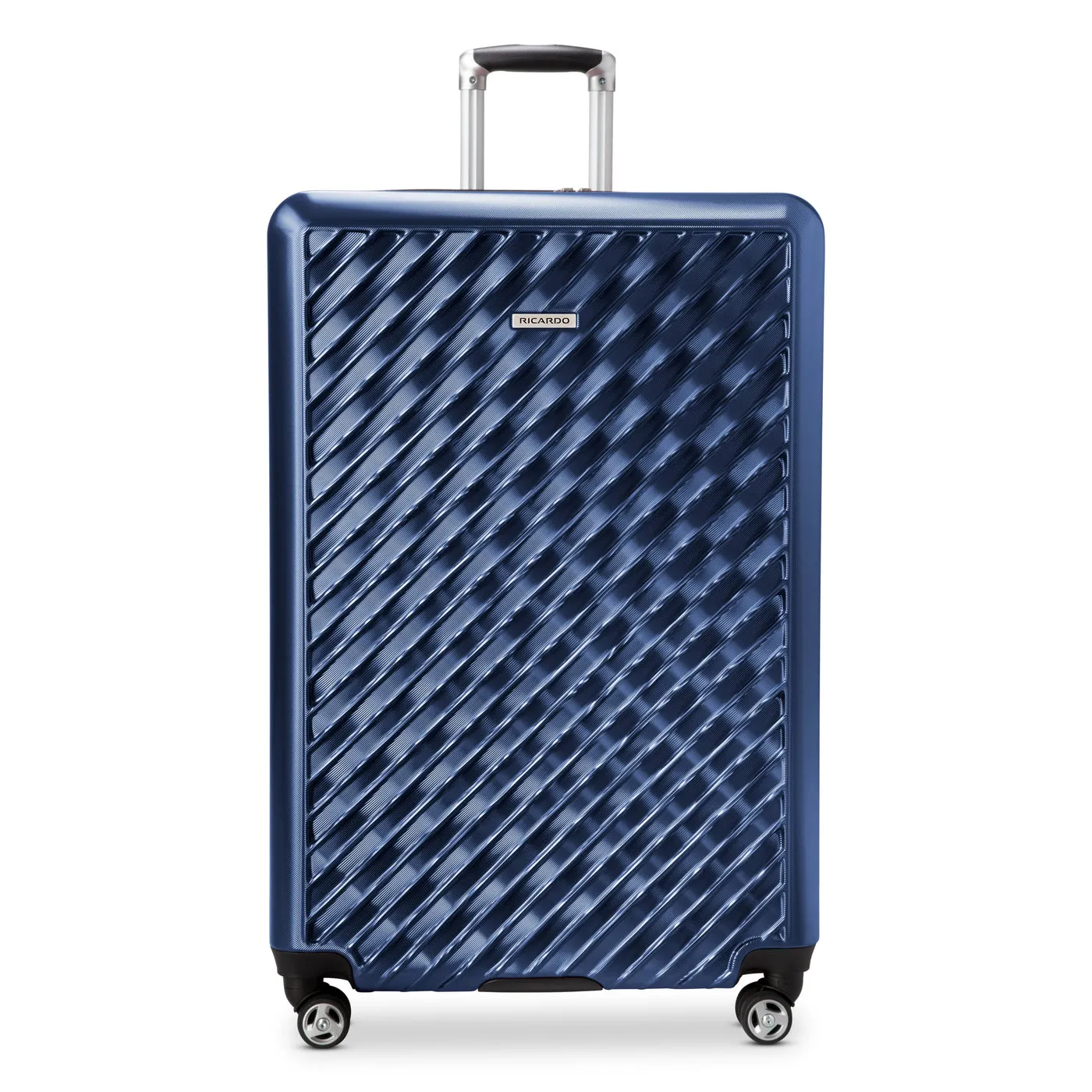 Ricardo Beverly Hills  Melrose Hardside Large Checked Spinner Luggage