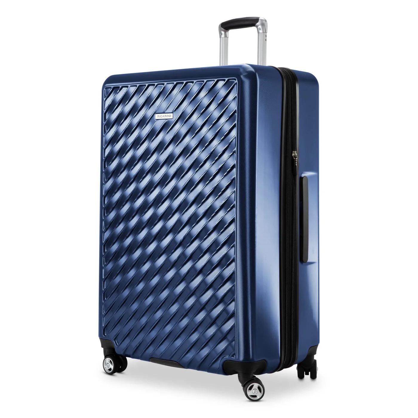 Ricardo Beverly Hills  Melrose Hardside Large Checked Spinner Luggage