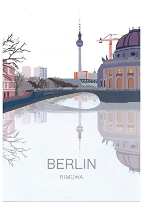 RIMOWA Berlin country sticker for Topas, Original, Salsa, Essential series for luggage and carry onMade in Germany