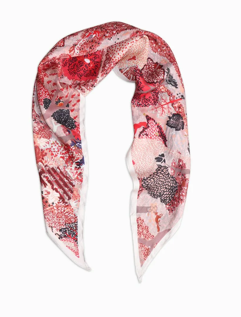 Riviera Scarf Red