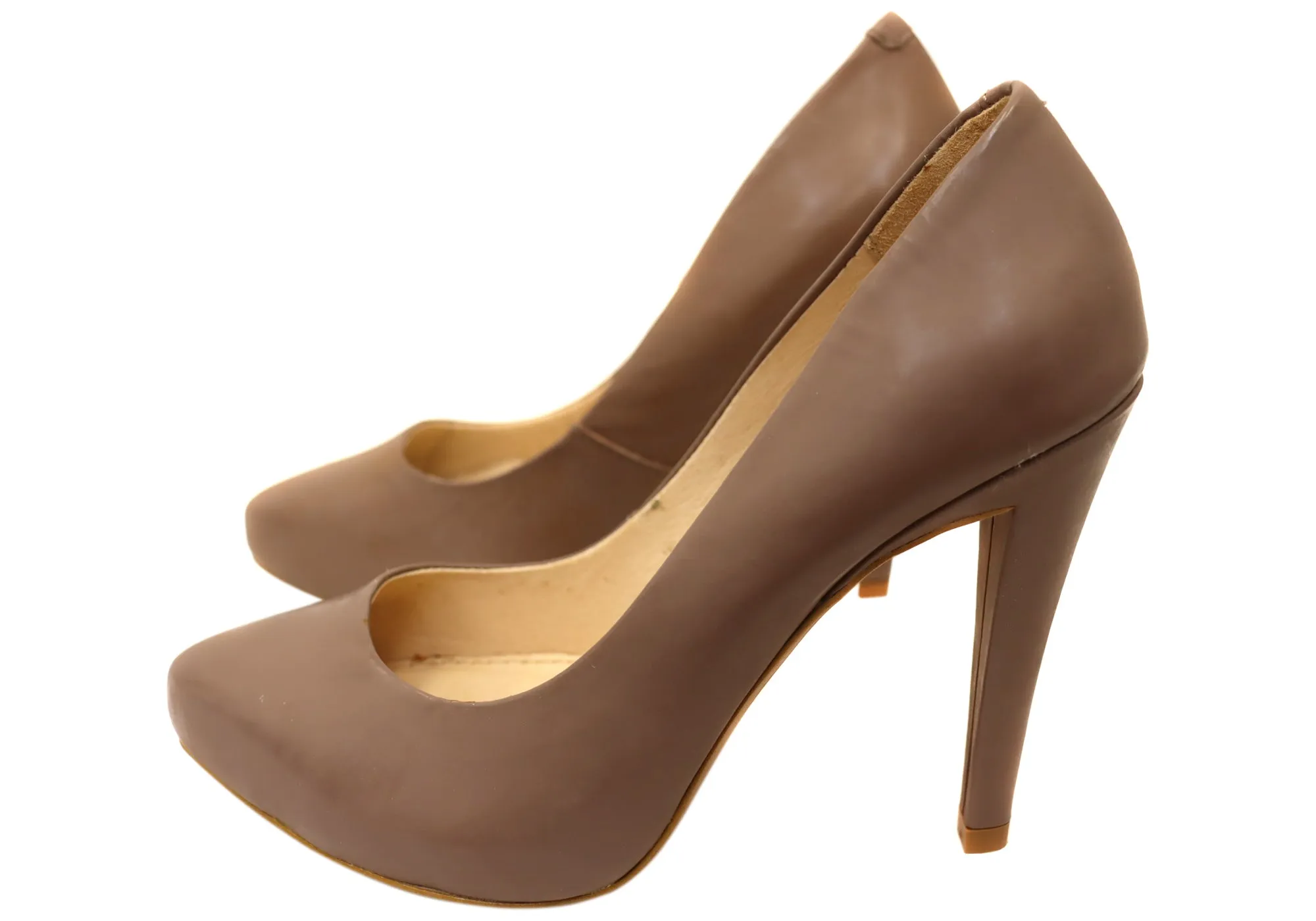 RMK Soho Womens Fashion Leather Court Shoes Heels