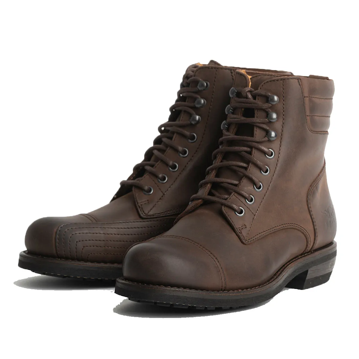 Rokker Urban Racer Boot Dark Brown