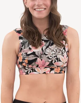 Rome High Neck Mastectomy Bikini Top