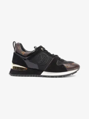 Run Away Sneakers Black / Monogram Suede EU 39 UK 6