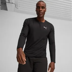 RUN CLOUDSPUN Long-Sleeve Men's Running Tee | PUMA Black | PUMA Shop All Puma | PUMA 