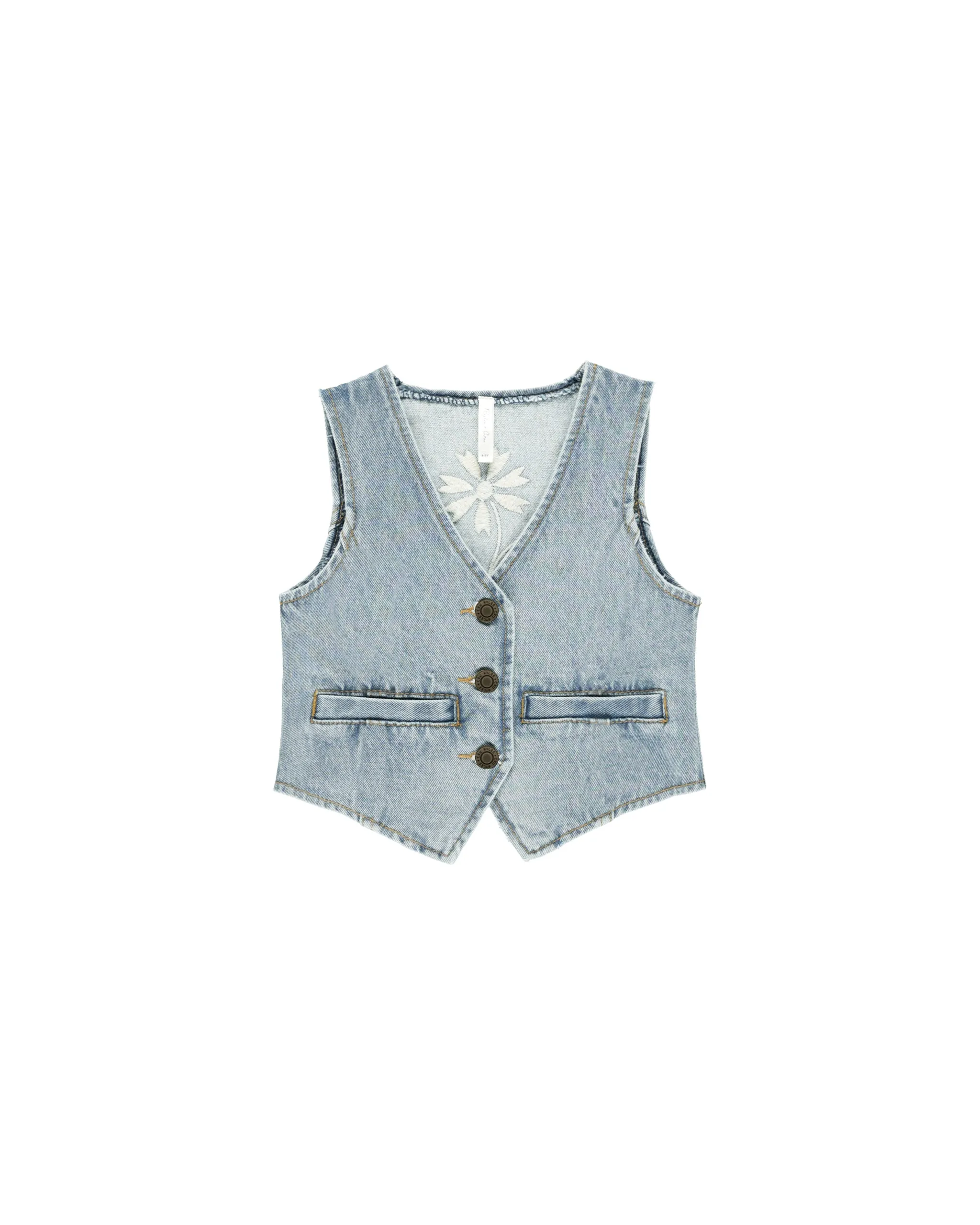 Rylee & Cru Denim Vest