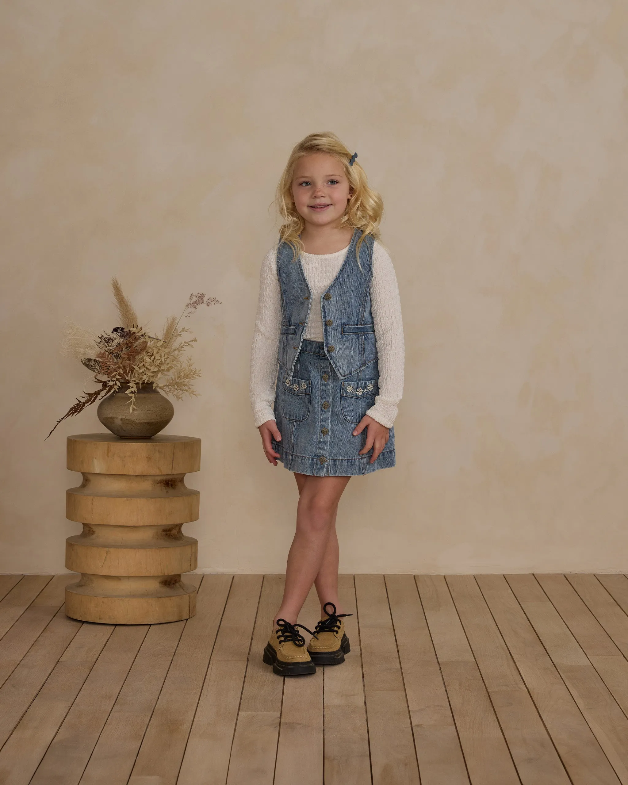 Rylee & Cru Denim Vest