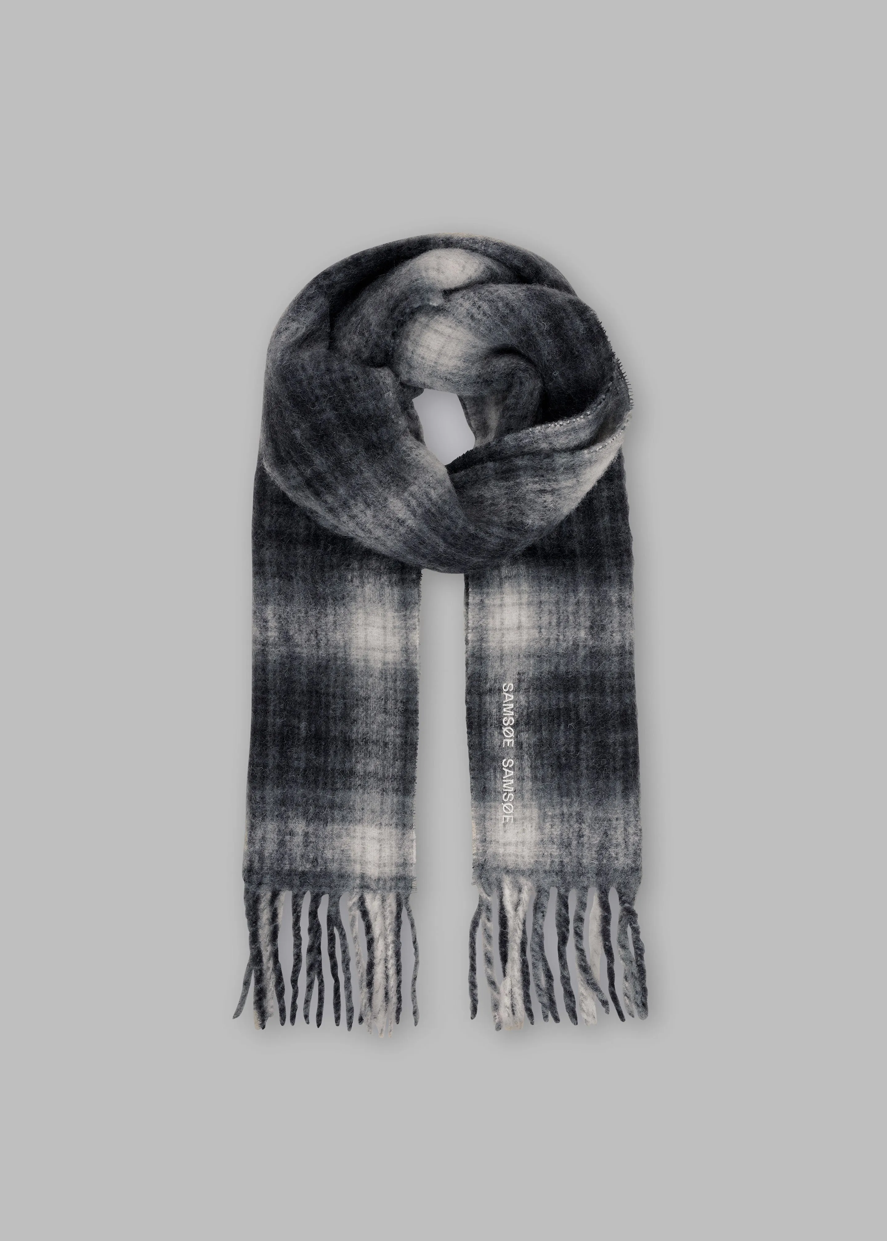 Samse Samse Alex Scarf - Petrified Oak Checkered