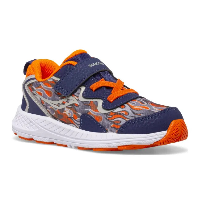 Saucony Little Kid’s Flash A/C Jr Navy/Orange