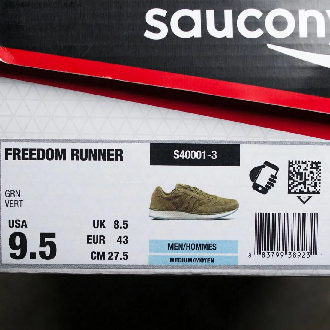 Saucony Men Freedom Runner (green)