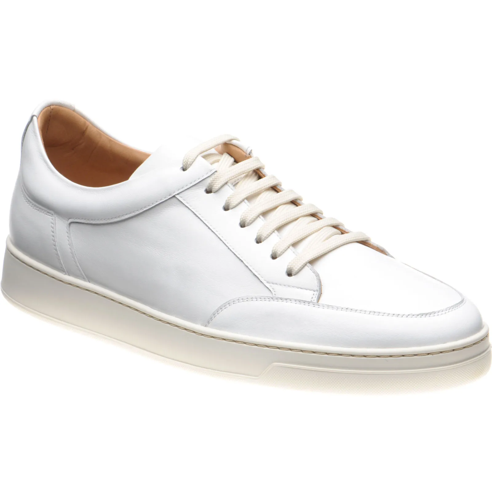 Saughton rubber-soled trainers