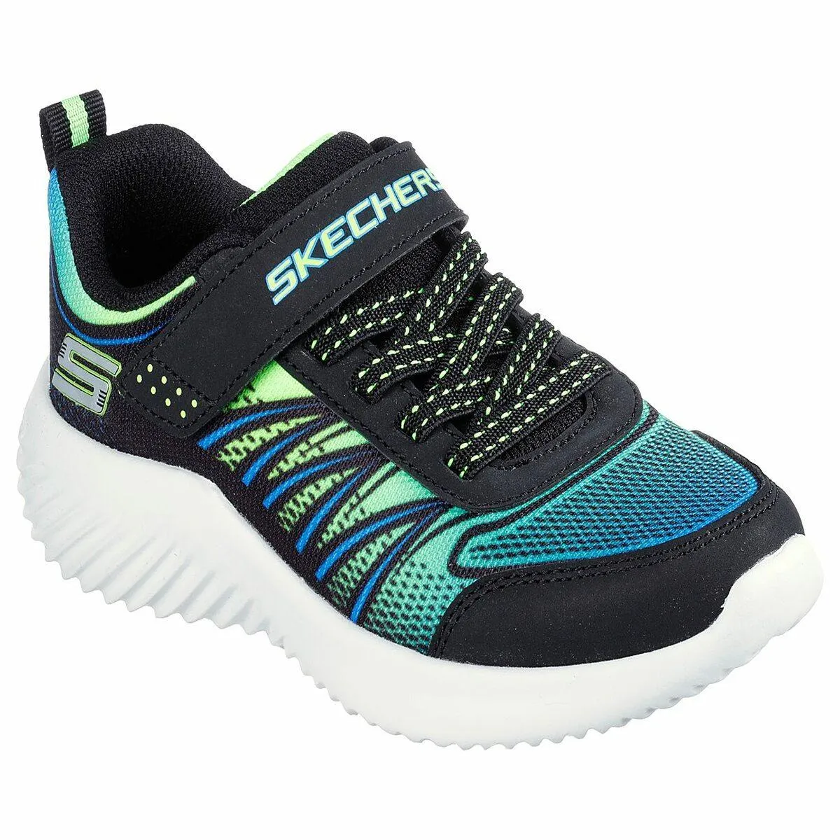 Skechers Kids Unisex Black Sports Sneakers