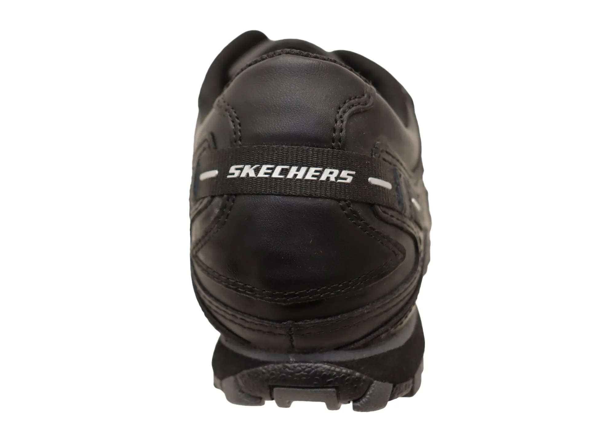 Skechers Womens Bikers Comfortable Lace Up Shoes