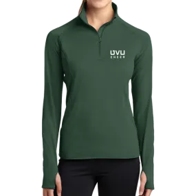 Sport-Tek Ladies Sport-Wick Stretch 1/2-Zip Pullover - UVU Cheer