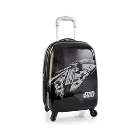 Star Wars Tween 21 Inch Hard Side Carry-on Spinner Luggage for Kids [Black] ...