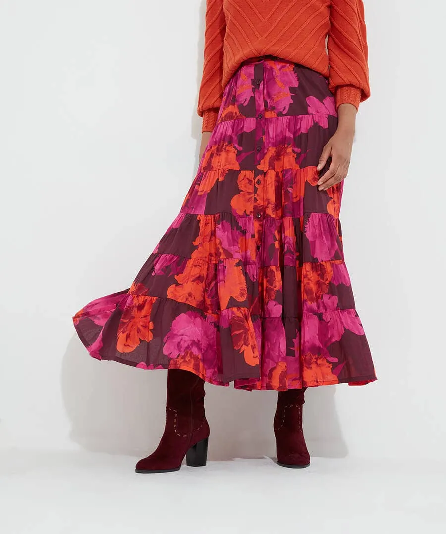 Stunning Florals Skirt